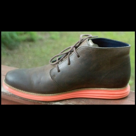 Cole Haan Men\'s Lunargrand Chukka 10.5M Brown